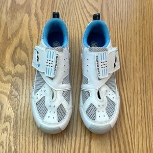 Louis Garneau Ergo Air White Cycling Shoes Size 39 / 8.5